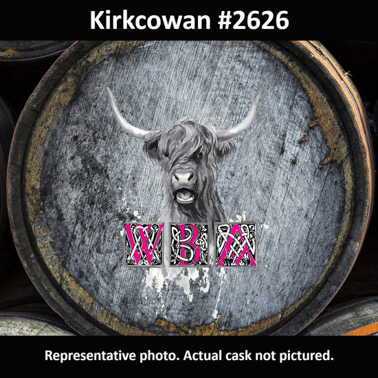 2021 Kirkcowan Bourbon Barrel #2626 Distilled at Bladnoch