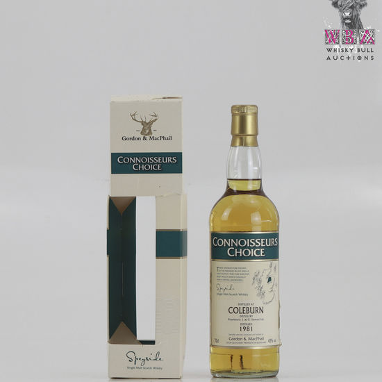 Coleburn 1981 27 Year Old Gordon & Macphail Connoisseurs Choice 70cl 