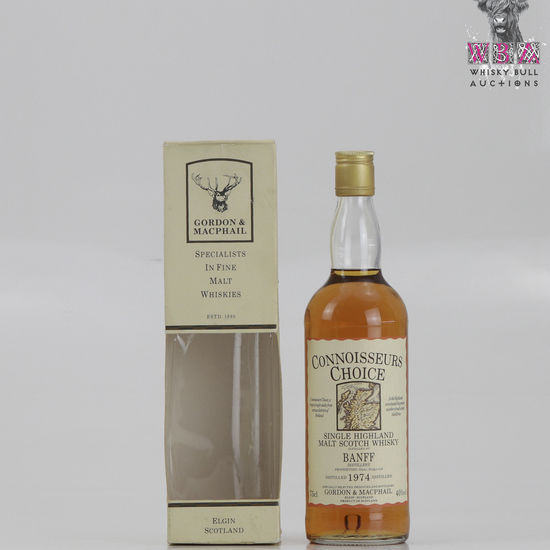 Banff 1974 Gordon & Macphail Connoisseurs Choice 75cl 