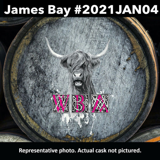 2021 James Bay Bourbon Barrel  #2021JAN04 Distilled at James Bay Distillery