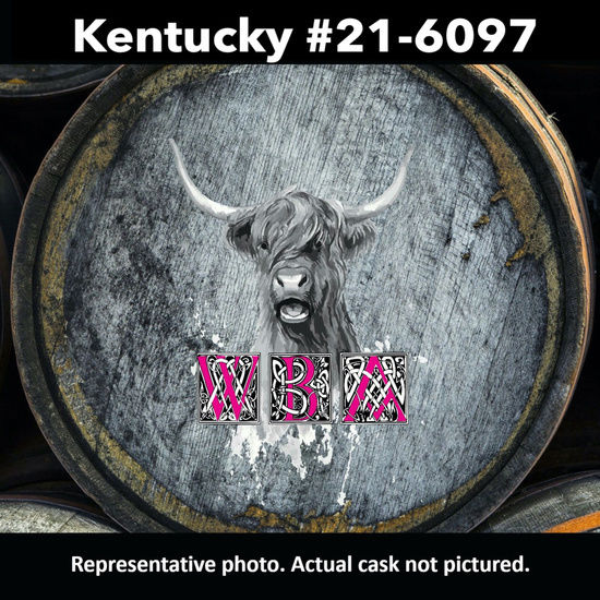 2021 Kentucky #21-6097 Honey Malted 1st Fill Bourbon Barrel Distilled at Kentucky Artisan Distillery