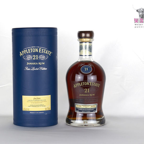 Appleton Estate 2018 21 Year Old Rare Ltd Edition Rum 75cl