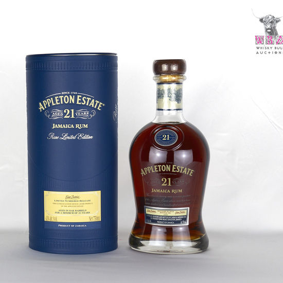 Appleton Estate 2018 21 Year Old Rare Ltd Edition Rum 75cl