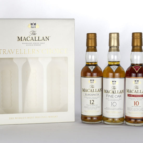 The Macallan Travellers’ Choice Gift Selection 3 × 33.3cl