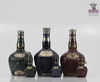 Chivas Regal Royal Salute 21 Year Old Ceramic decanters & miniatures 70cl/5cl Thumbnail