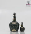 Chivas Regal Royal Salute 21 Year Old Ceramic decanters & miniatures 70cl/5cl Thumbnail