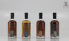 Li`l Brown Dawg Single Cask Rye Whiskey, Wee Mongrel Blended Malt 20 Years Old Cask Strength Batch 1, Liten Brun Hund Single Cask Distilled at Mackmyra Distillery 2008, Little Brown Dog Brandy Cask Finish Distilled at Linkwood Distillery 2008  50cl x 4 Thumbnail
