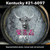 2021 Kentucky #21-6097 Honey Malted 1st Fill Bourbon Barrel Distilled at Kentucky Artisan Distillery Thumbnail