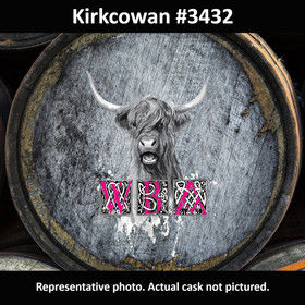 Kirkcowan Bourbon Barrel #3432  Distilled at Bladnoch 