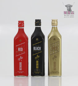 Johnnie Walker Gold Red Black Label Reserve 200 Years Set 70cl X 3