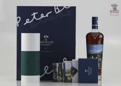 Macallan Sir Peter Blake An Estate, a Community and a Distillery 70cl + Macallan Sir Peter Blake Anecdotes of Ages Notelets