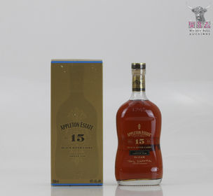 Appleton Estate 15 Year Old Black River Casks Rum 75cl 