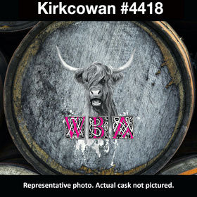 2021 Kirkcowan #4418 1st Fill Bourbon Barrel Distilled at Bladnoch