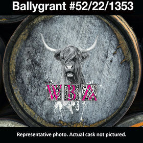 2022 Ballygrant #52/22/1353 1st Fill Bourbon Barrel Distilled at Bunnahabhain