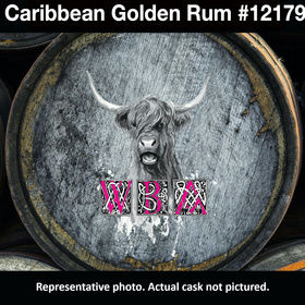 2019 Caribbean Golden Rum #12179 Refill Bourbon Barrel Distilled in the Caribbean