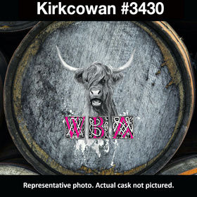 2019 Kirkcowan 1st Fill Bourbon Cask #3430 Distilled at Bladnoch 