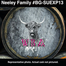 2018 Neeley Family #BG-SUEXP13 Ex Bourbon Barrel Distilled at Neeley Family Distillery