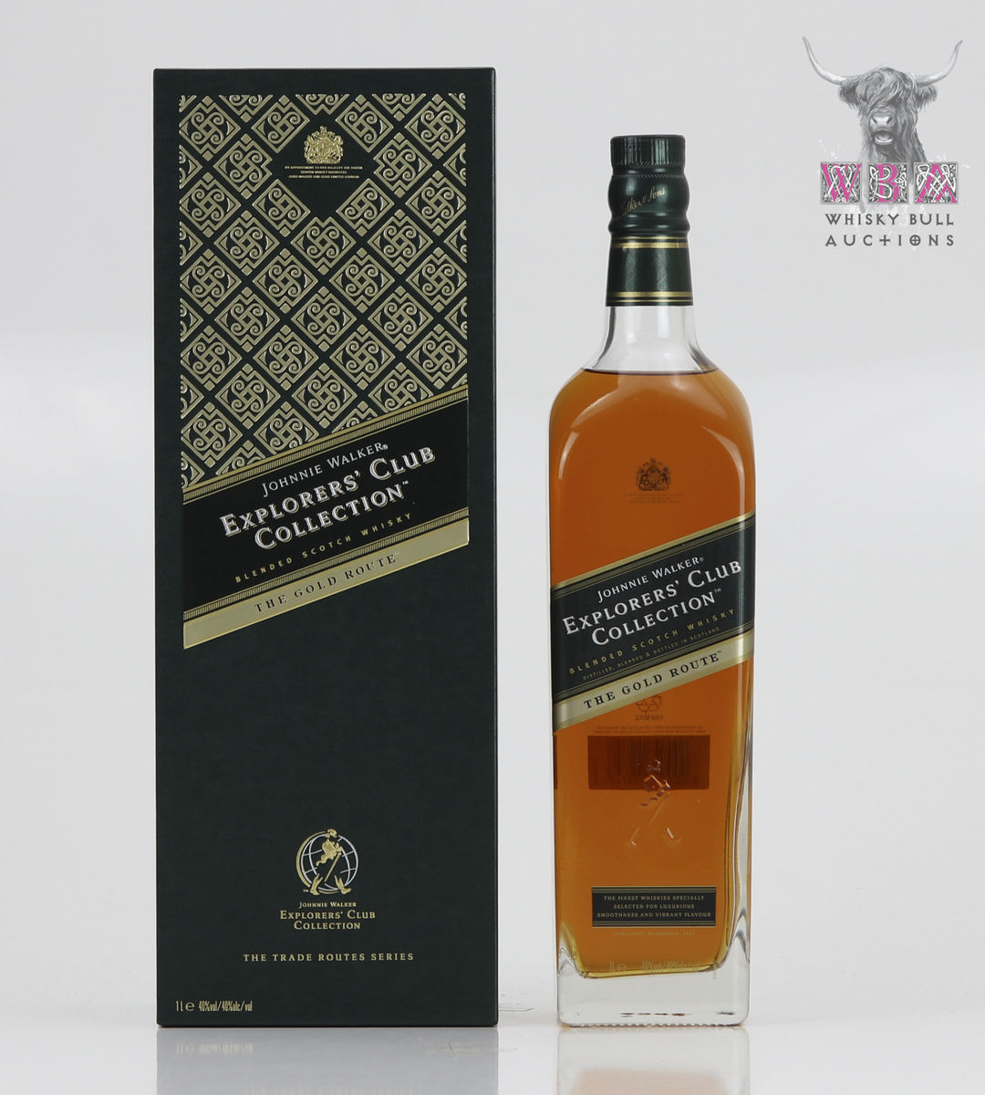 Johnnie Walker Explorers Club Collection - The Gold Route 1L Auction |  Whisky Bull