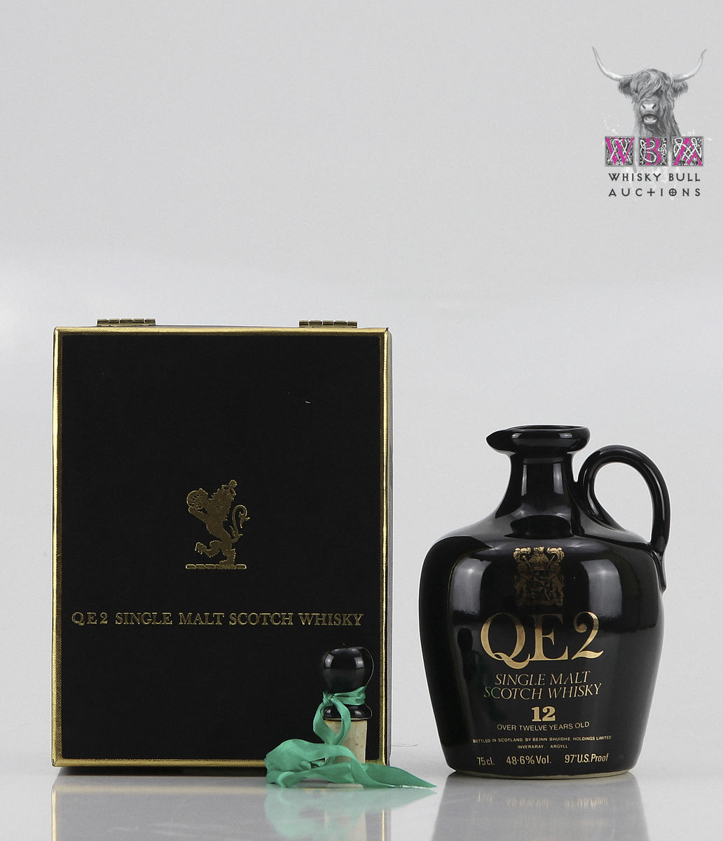 The QE2 Single Malt Scotch Whisky 12 Year old 75cl Auction Whisky Bull