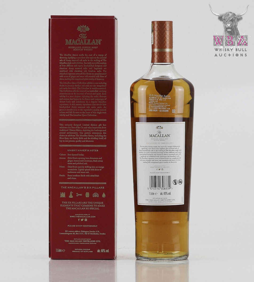 Macallan Aurora Year Of The Ox 1L Auction | Whisky Bull