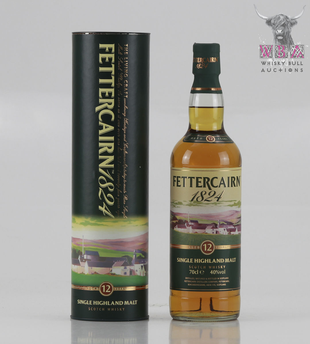 Old Fettercairn Lotation 1824 空瓶 Fettercairn 1824 12 Years Old