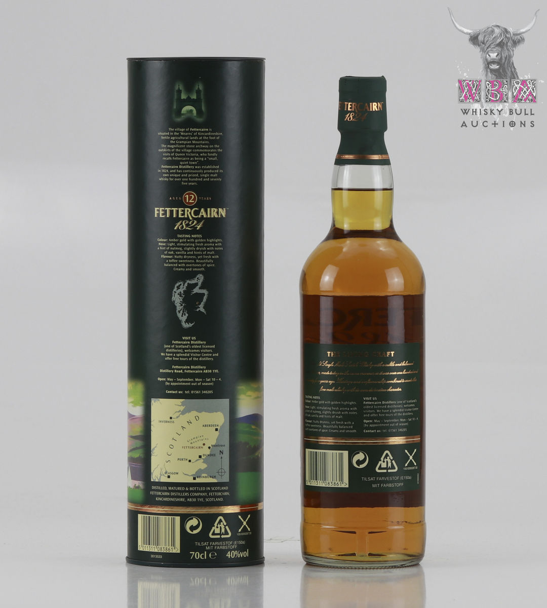 Fettercairn 1824 12 Years Old 70cl Auction | Whisky Bull