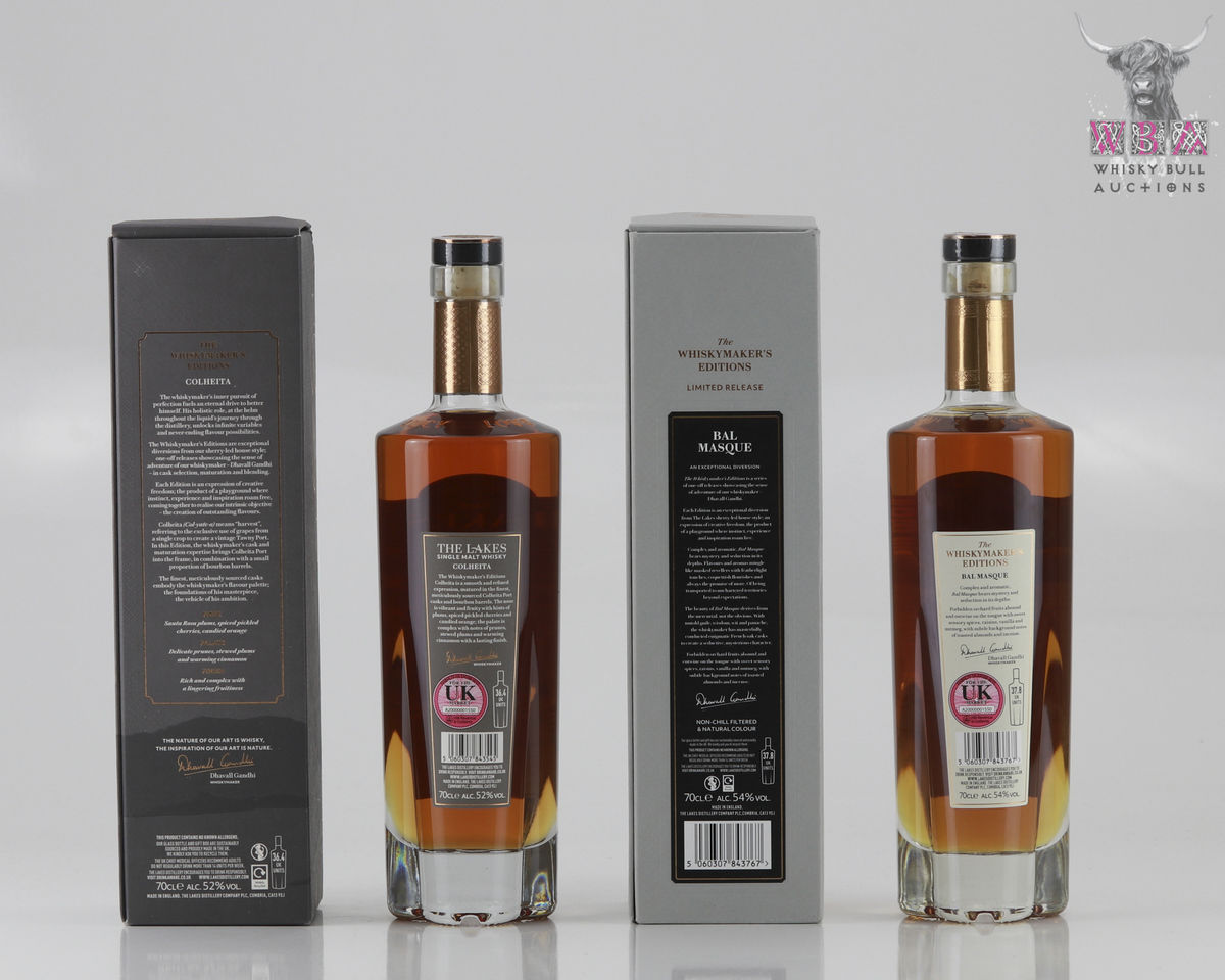 THE LAKES WHISKY MAKERS EDITION COLHEITA The Whiskymaker's
