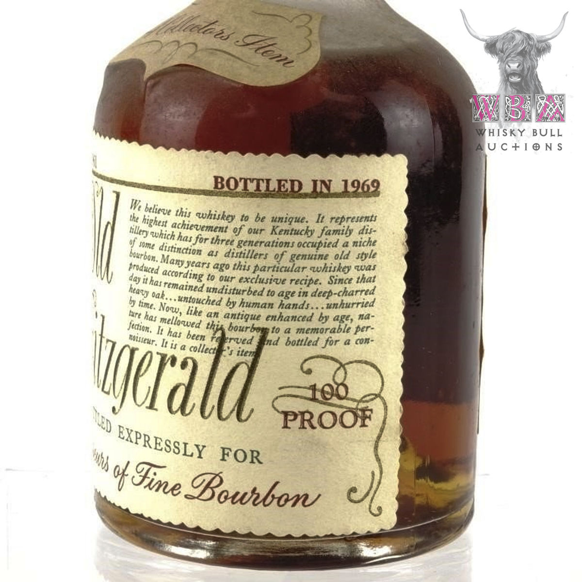 Very Xtra Old Fitzgerald 10 Year Old 75cl (USA Lot) Auction 