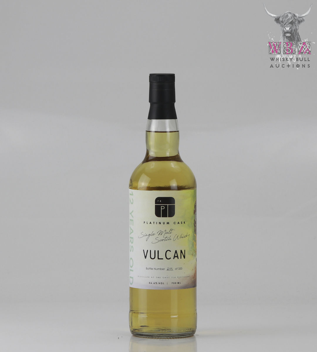Vulcan 12 Year Old Caol Ila, Bottle 278/333 70cl Auction | Whisky Bull