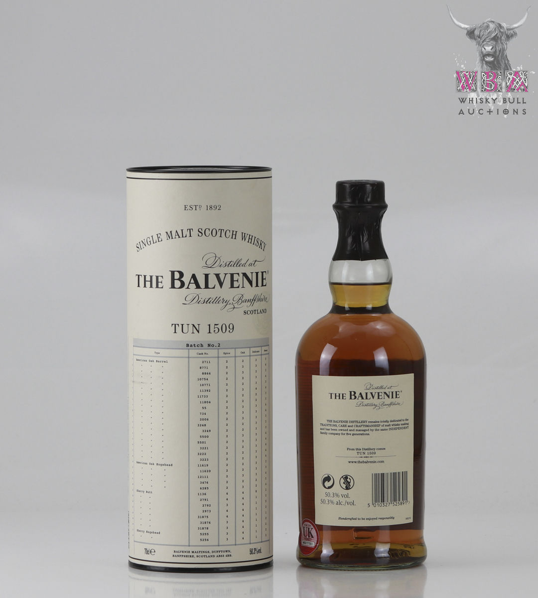Balvenie Tun 1509 Batch 2 70cl Auction | Whisky Bull