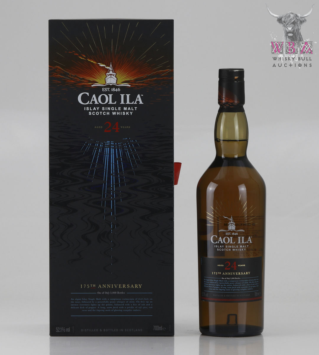 Caol Ila 24 Year Old 175th Anniversary 70cl Auction | Whisky Bull