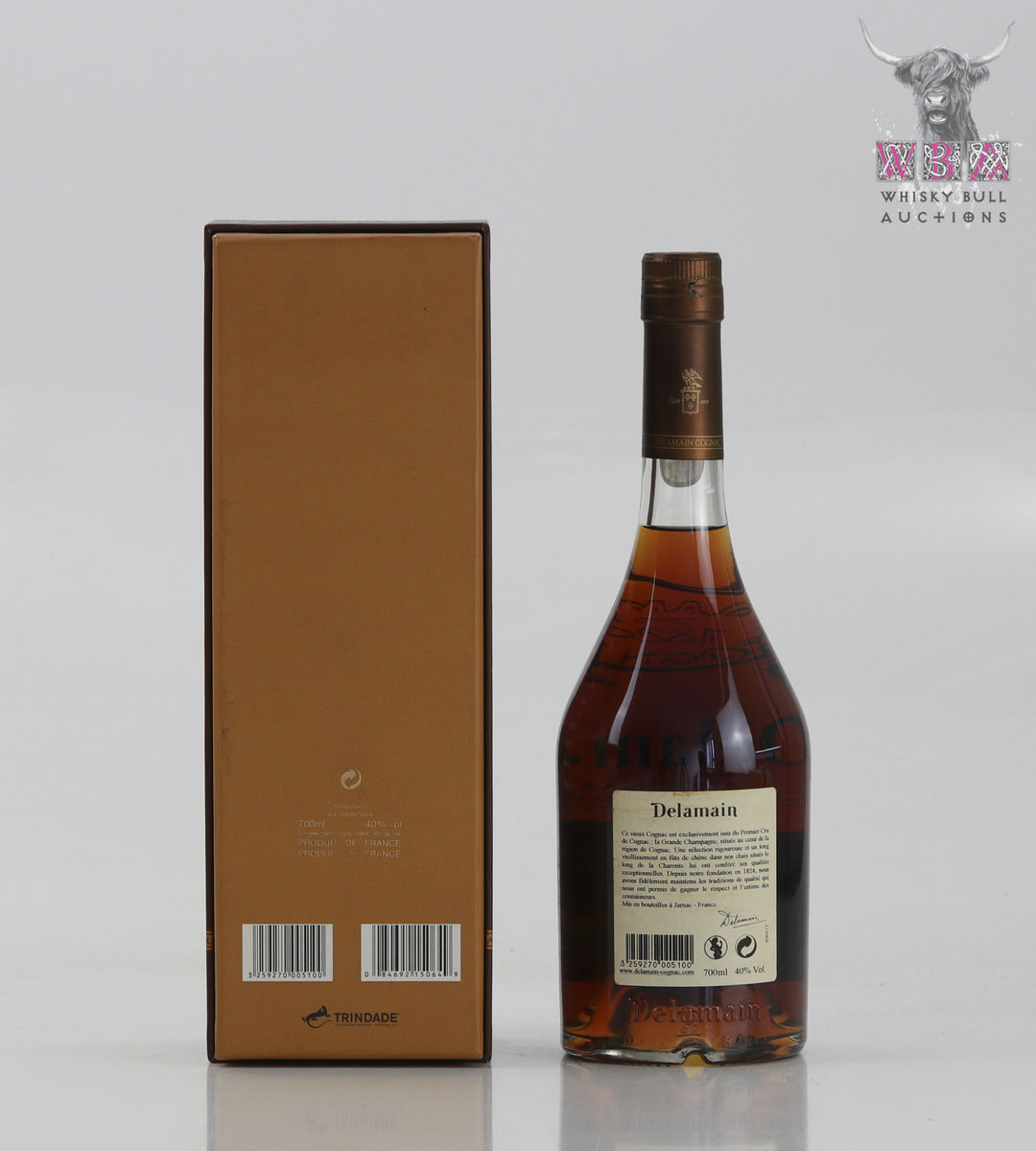 Delamain Vesper XO Grande Champagne Cognac 70cl Auction | Whisky Bull