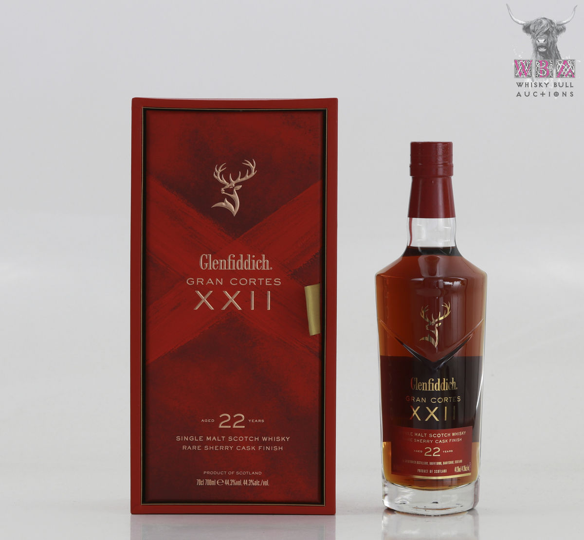 Glenfiddich Gran Cortes XXII 22年 箱付き Glenfiddich Gran Cortes XXII 22年 箱付き