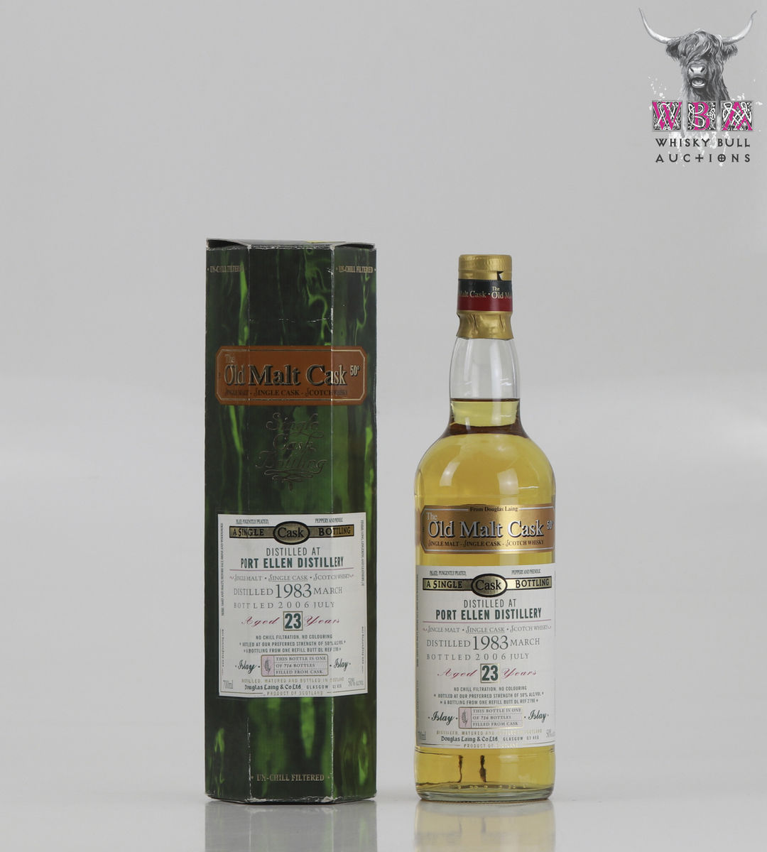 Port Ellen 1983 23 Years Old The Old Malt Cask 70cl Auction
